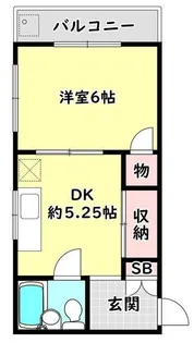 フレジール・ツヂ【3階】の間取り