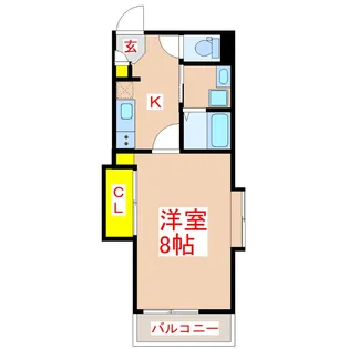 Charme【2階】の間取り