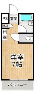 スカイ南花台【6階】の間取り