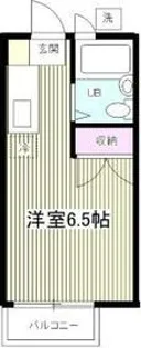 ローレル横濱弐番館【2階】の間取り