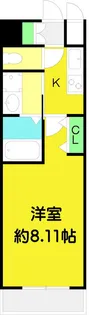 Ms’palazzO JOTO(旧:メレアグロス)【9階】の間取り