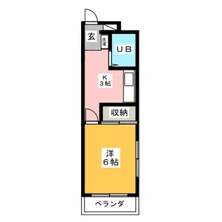 ローラルス【2階】の間取り