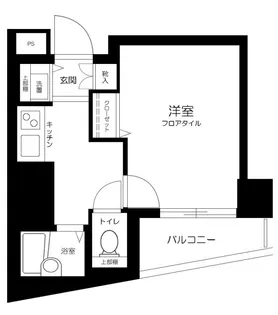 スカイコート池袋第7【6階】の間取り
