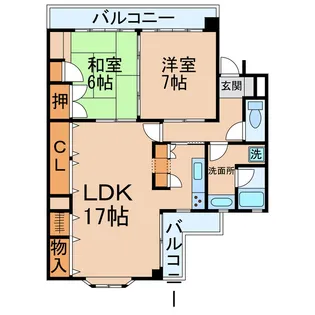アルカディア番町【3階】の間取り