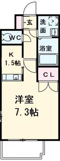 プレサンス名古屋STATIONアライブ【2階】の間取り