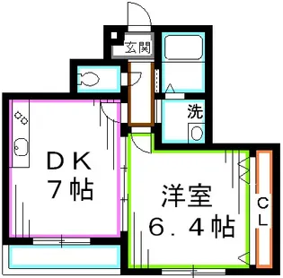 COLIAS【1階】の間取り