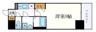 エスリード新栄グラティア【4階】の間取り