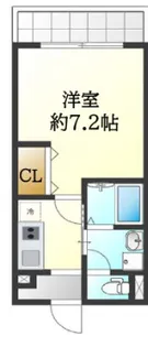 ステリア森之宮【3階】の間取り