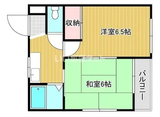 マリアルーサ松原【2階】の間取り