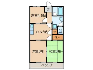 アーバン21【1階】の間取り