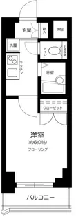 エクセリア新宿第3【5階】の間取り