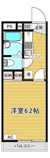 リファレンス新小岩【1階】の間取り