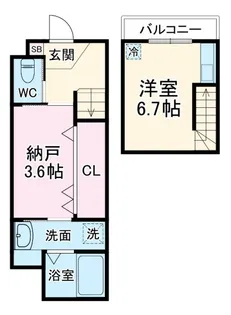 セントレジデンス菊水の間取り