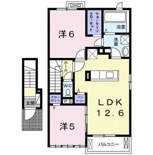 フィガロ【2階】の間取り
