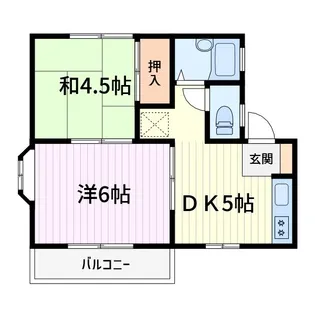エメロード【1階】の間取り