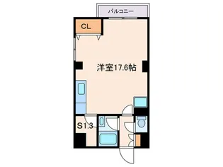 シェルボーンB【1階】の間取り