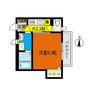 リビオンM【2階】の間取り