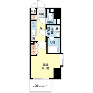 ネオハイム錦糸【2階】の間取り
