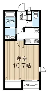 アムール せせらぎ【2階】の間取り