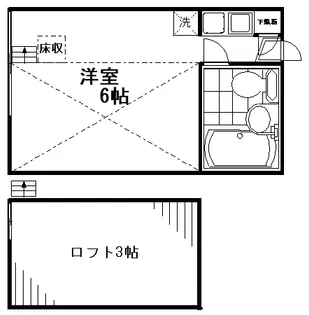 メゾンド・モナーク【2階】の間取り