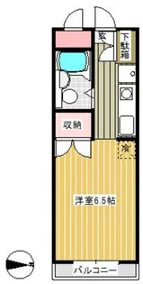 アークトップ西新井【1階】の間取り