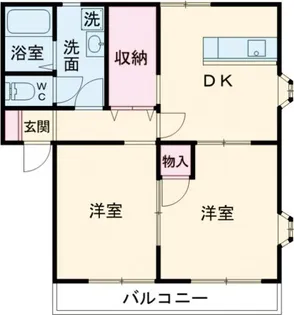 パールテールエム【1階】の間取り