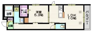 ロリヴィエ ヴェール【2階】の間取り