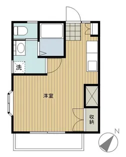 サン・ジュネス【1階】の間取り