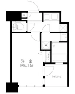 プレール天王洲アイル弐番館【3階】の間取り