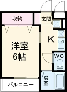 グランバニエB【3階】の間取り