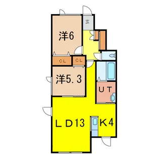 Safety II【2階】の間取り