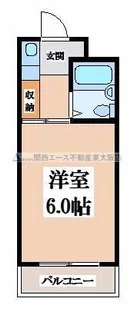 ウェルレジデンス小阪【9階】の間取り
