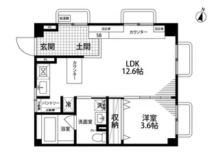秀和南青山レジデンス【8階】の間取り