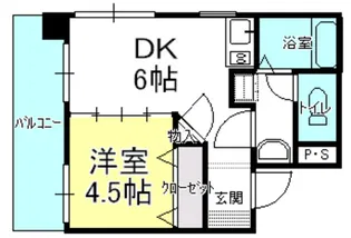 エスポワル櫛ヶ浜【3階】の間取り