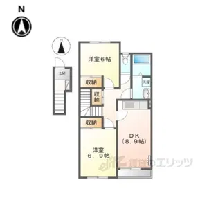 スターフォレスト【2階】の間取り