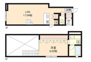 PASEO神宮前【3階】の間取り