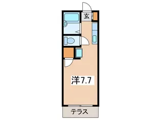 フロ-レンス【1階】の間取り