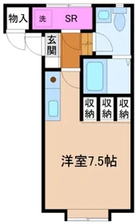 ミモザIII【2階】の間取り