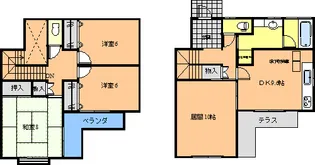 茨城県高萩市大字高戸【一戸建】の間取り