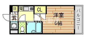 ルビダクォ荒本【5階】の間取り