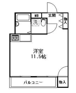 ディライトマンション【3階】の間取り