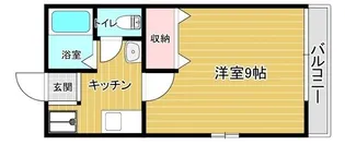 多田ハイツ【1階】の間取り