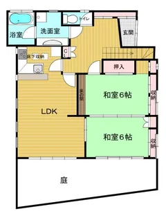 東京都武蔵村山市大南5【一戸建】の間取り