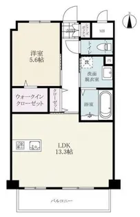 アコール鍋島【3階】の間取り