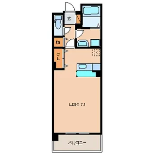 フォレスト・ヒルズ1【6階】の間取り