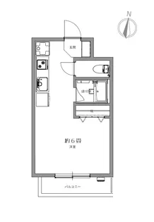 吉崎マンション【2階】の間取り
