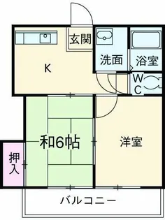 セイユウB【1階】の間取り