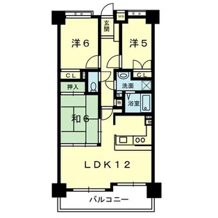 トーカンマンション上通り弐番館 1303号【13階】の間取り