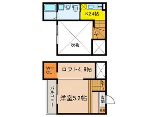Residencia観音町【2階】の間取り