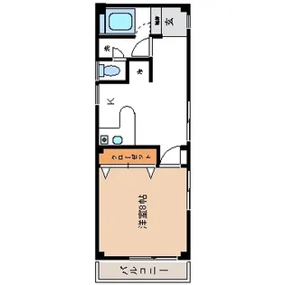 レジデンス高橋ビル【3階】の間取り